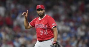 En la foto, el cerrador kenley Jansen