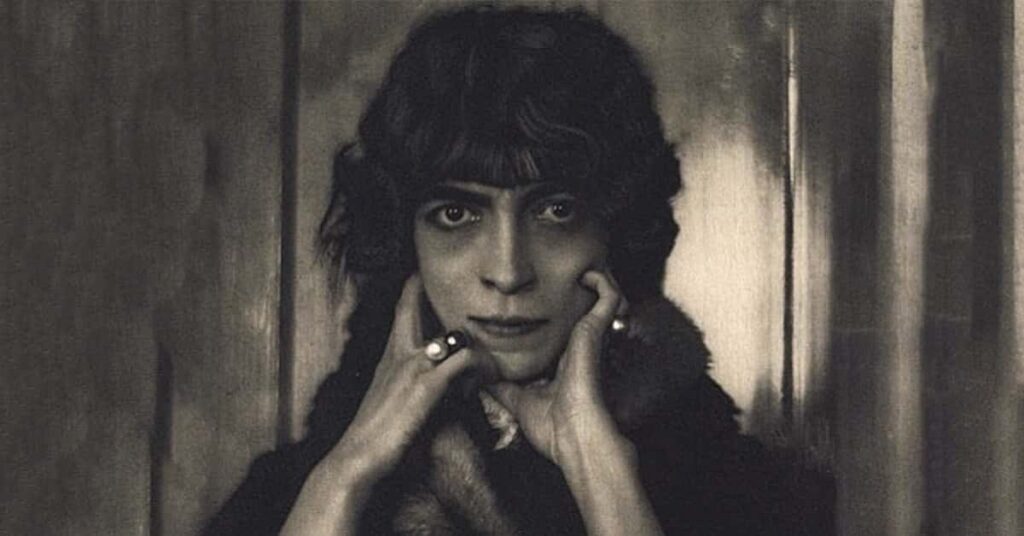 En la foto, Luisa Casati