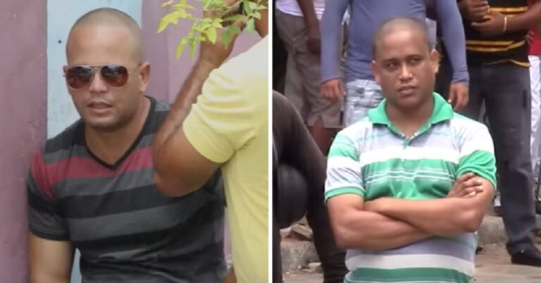 En la foto, un oficial de la seguridad cubana, un represor