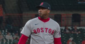 En la foto, Aroldis Chapman