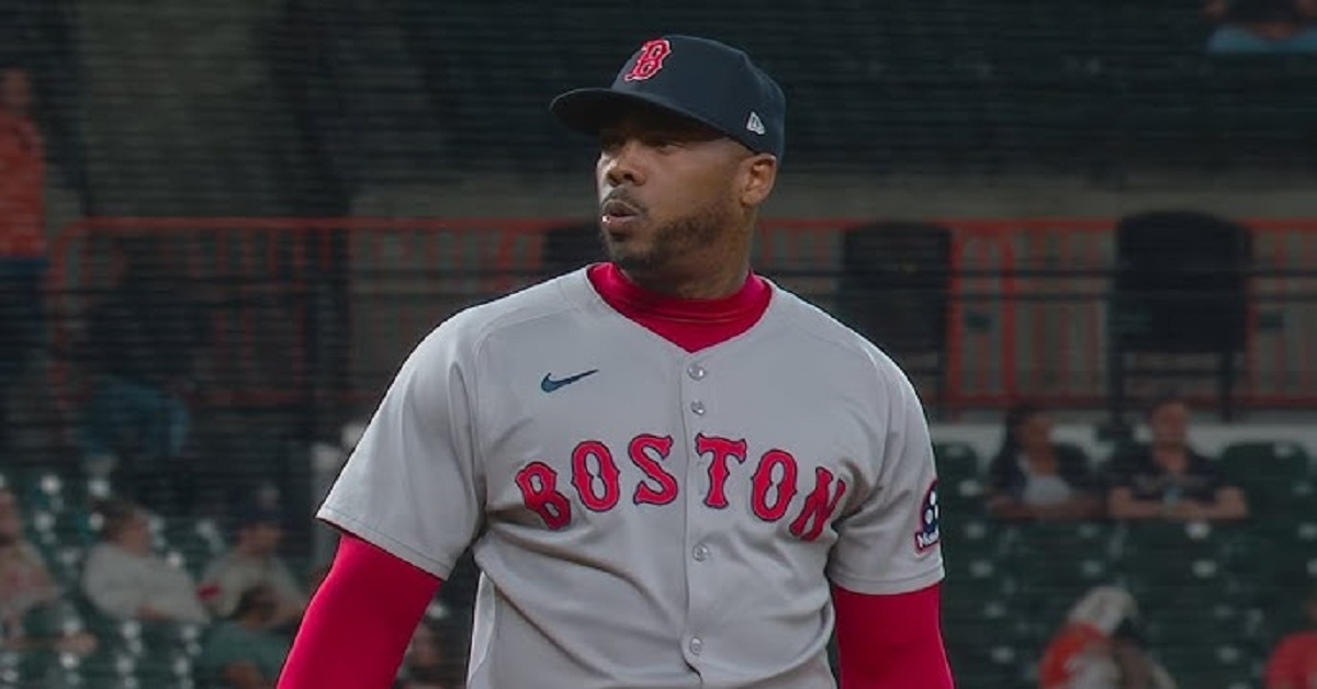 En la foto, Aroldis Chapman