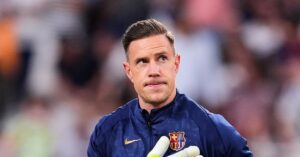 En la foto, Marc André Ter Stegen