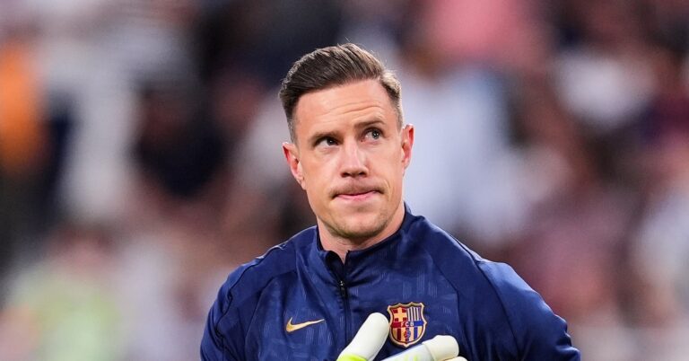 En la foto, Marc André Ter Stegen