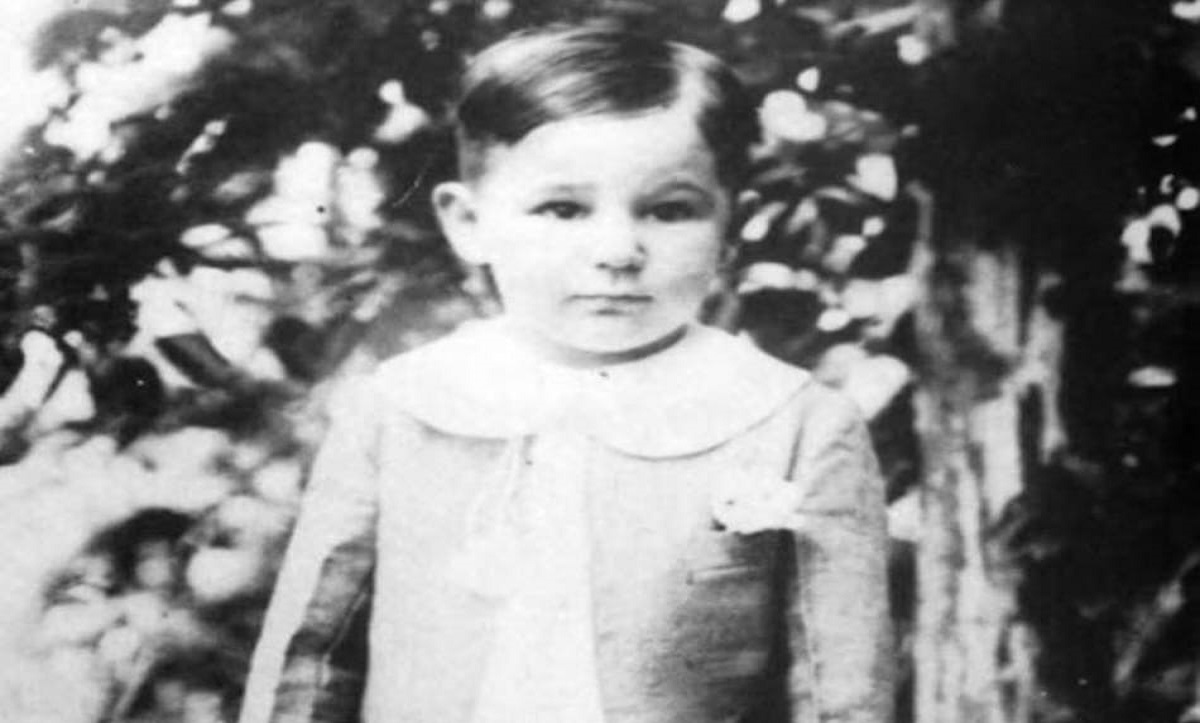 En la foto, Fidel Castro niño