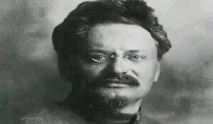 En la foto, León Trotsky