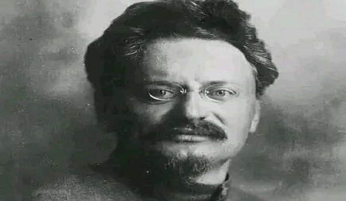 En la foto, León Trotsky