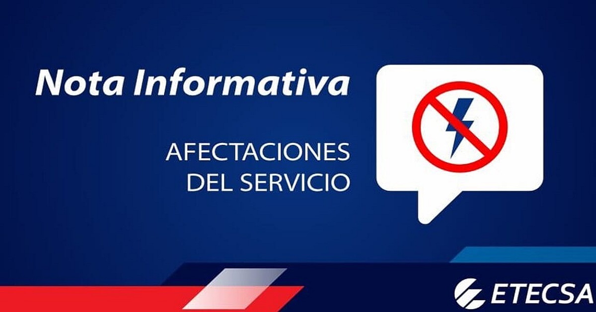 En la foto, una imagen relativa a Etecsa y la falta de servicio eléctrico