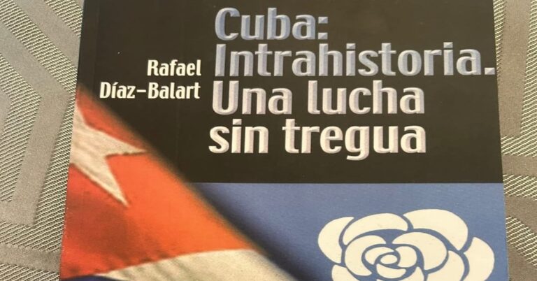 En la foto, la portada del libro 'Cuba: Intrahistoria. Una lucha sin tregua'