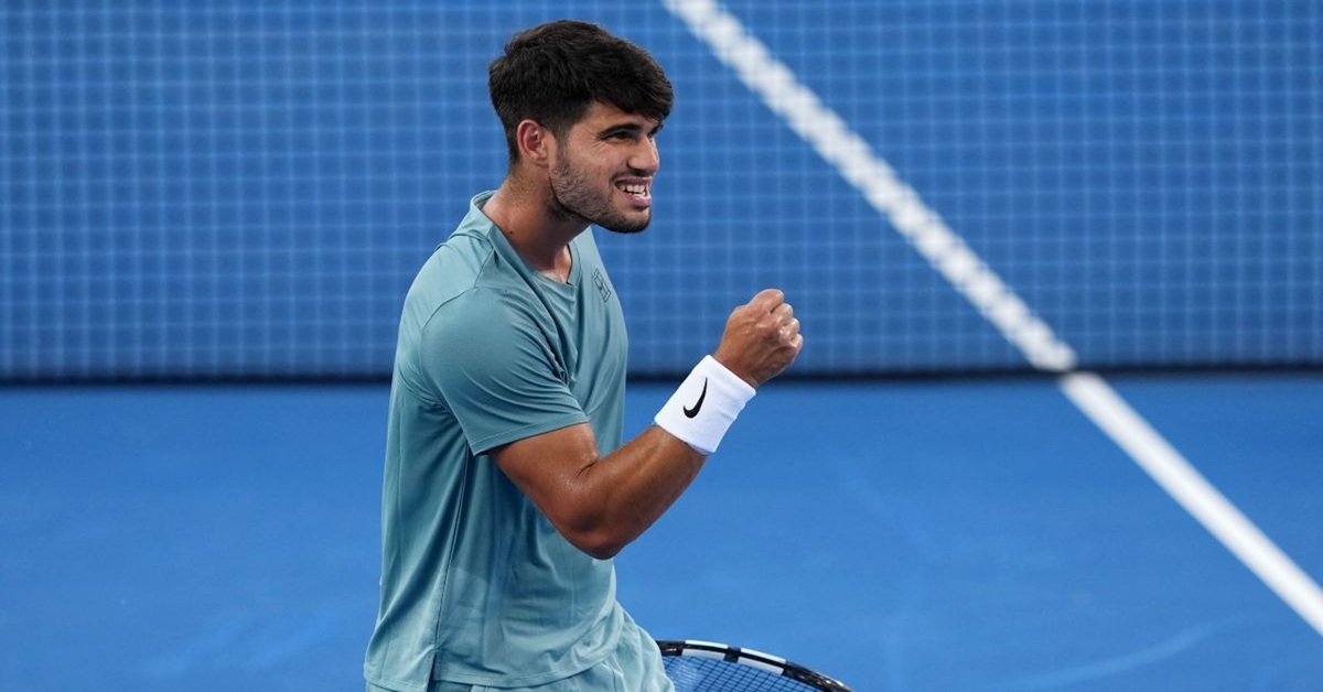 En la foto, Carlos Alcaraz