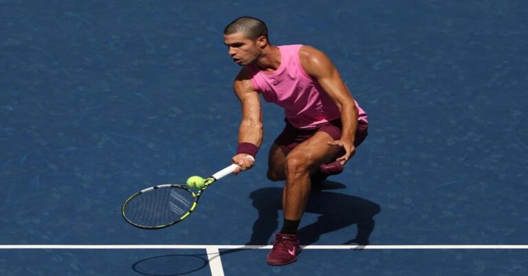 En la foto, Carlos Alcaraz