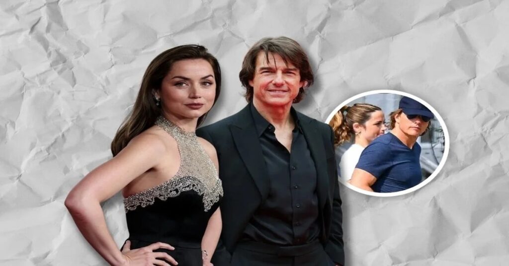 En la foto, Ana de Armas y Tom Cruise