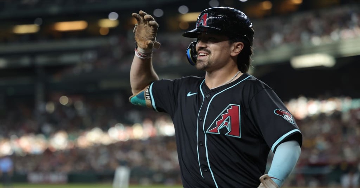 En la foto, Corbin Carroll