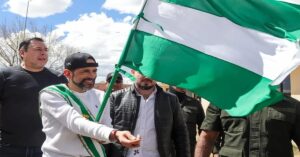 En la foto, Luis Fernando Camacho