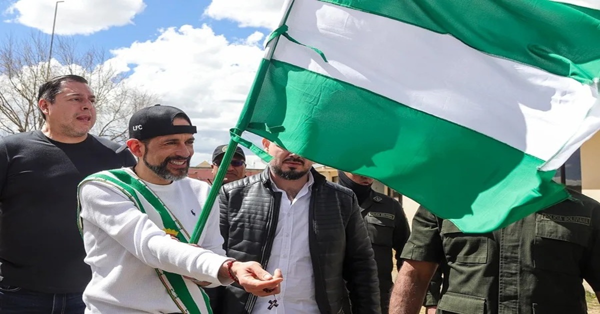 En la foto, Luis Fernando Camacho