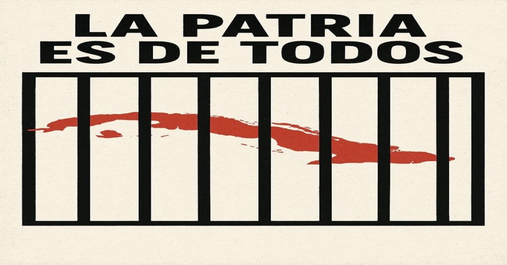 En la foto, un dibujo alegórico al tema