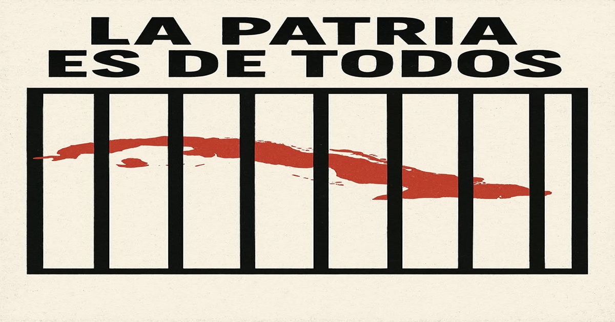 En la foto, un dibujo alegórico al tema