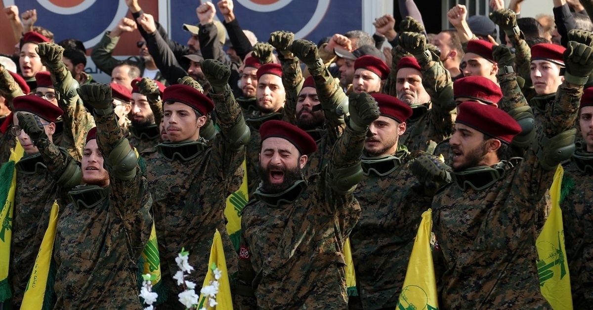 En la foto, miembros de Hizbulá