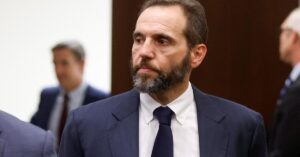 En la foto, el ex fiscal Jack Smith