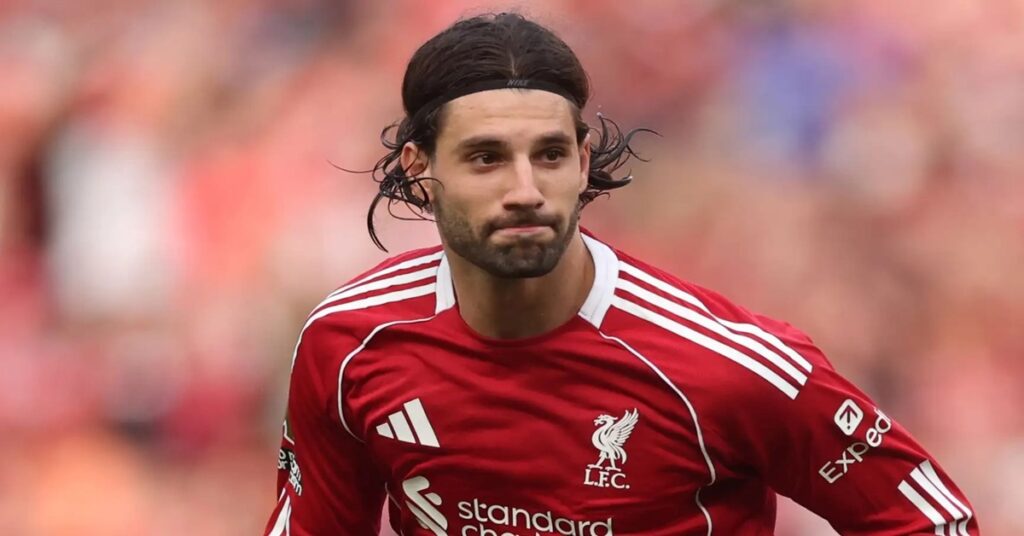 En la foto, Dominik Szoboszlai