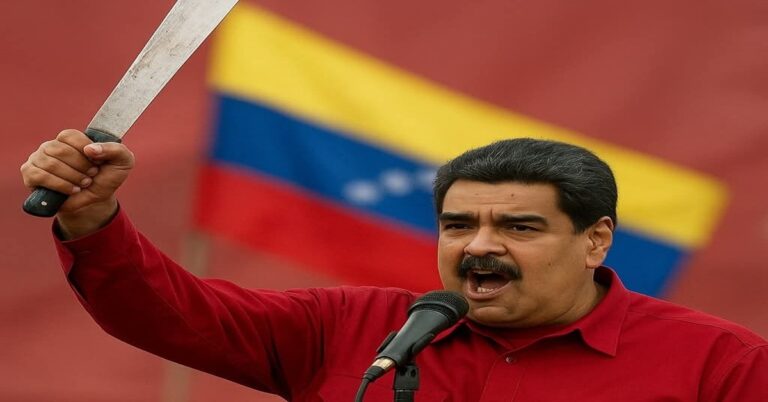 En la foto, Nicolás Maduro