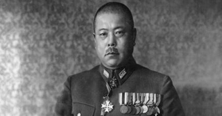 En la foto, el general Yamashita