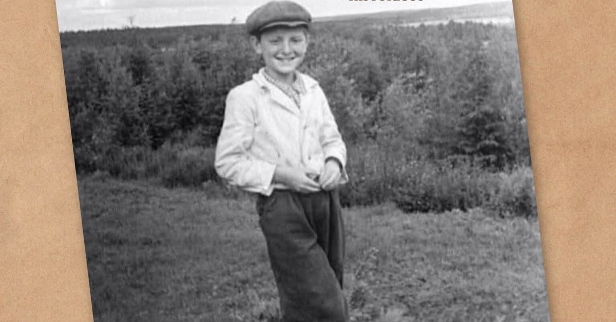 En la foto, Joseph Brodsky de niño