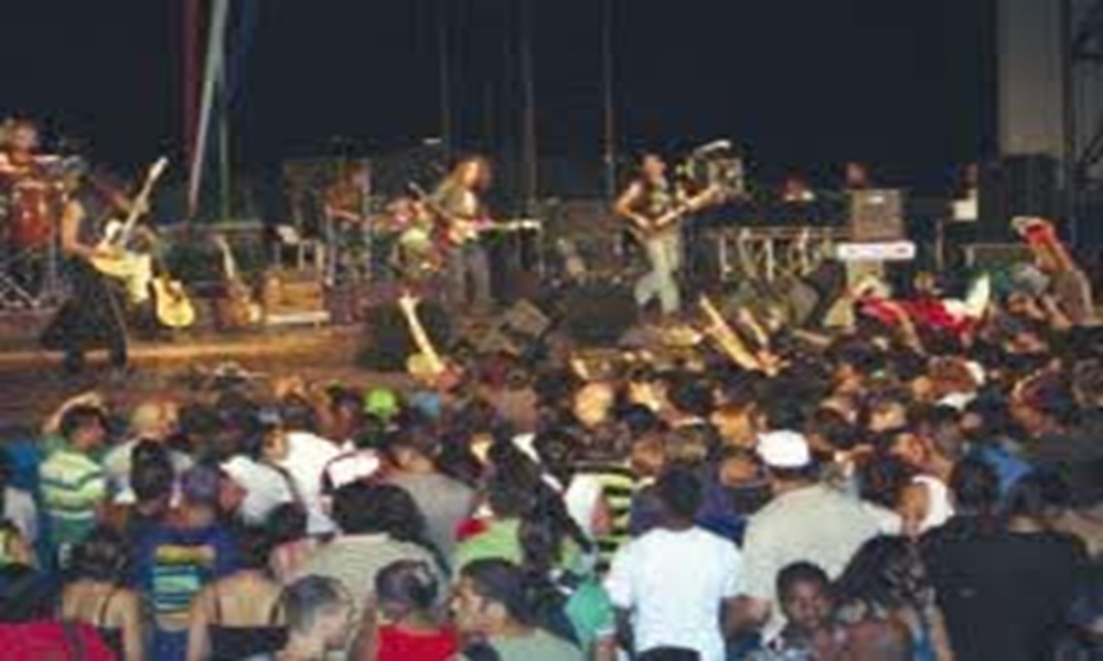 En la foto, concierto de Jaguares en La Habana