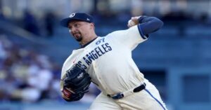 En la foto, Blake Snell