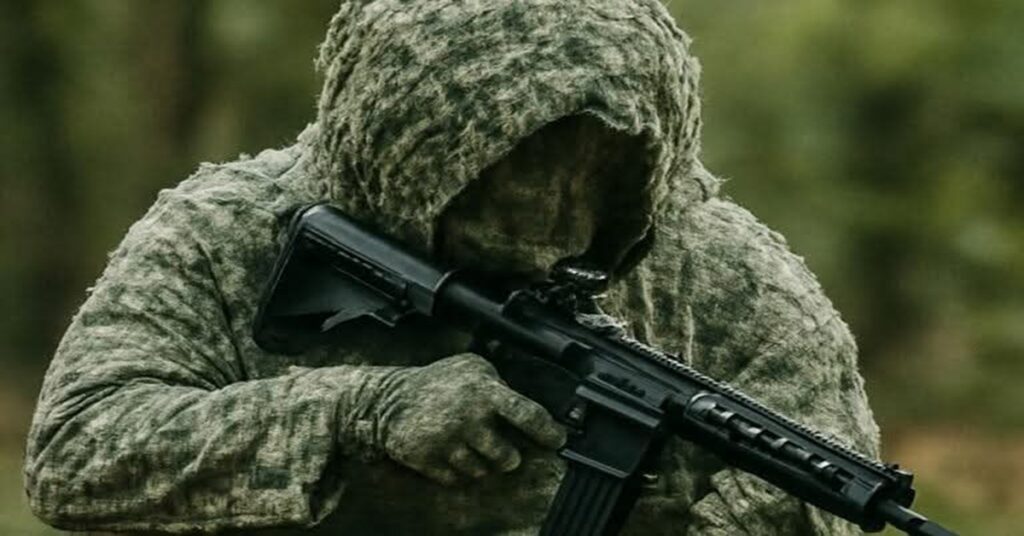 ¿Soldados invisibles? 2 En la foto, soldado canuflado