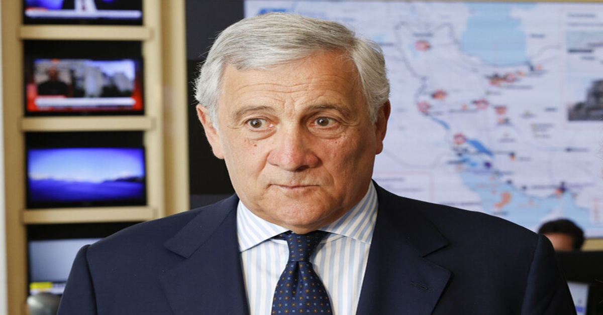 En la foto, Antonio Tajani