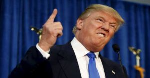 En la foto, el presidente Donald Trump