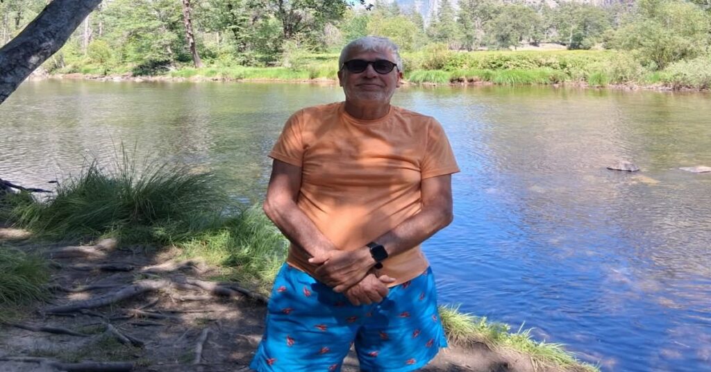 En la foto, el autor