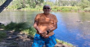 En la foto, el autor