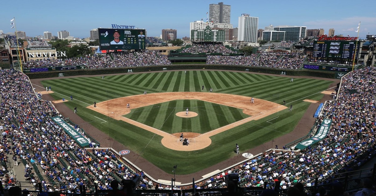 En la foto, Wrigley Field