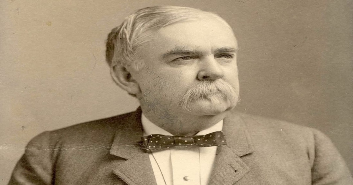 En la foto, el abogado George Graham Vest