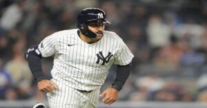 En la foto, Trent Grisham