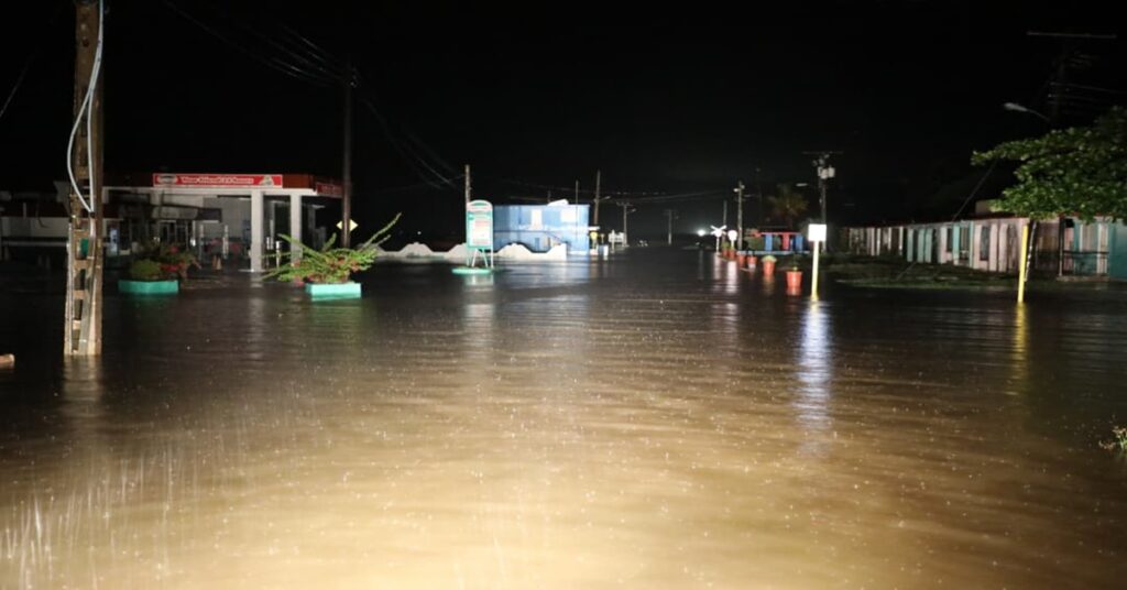 El diluvio que no preocupa a la dictadura