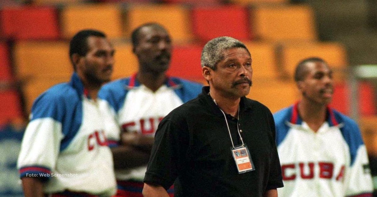 En la foto, Miguelito Calderón en sus tiempos de entrenador