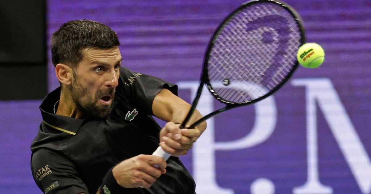 En la foto, el tensita serbio Novak Djokovic