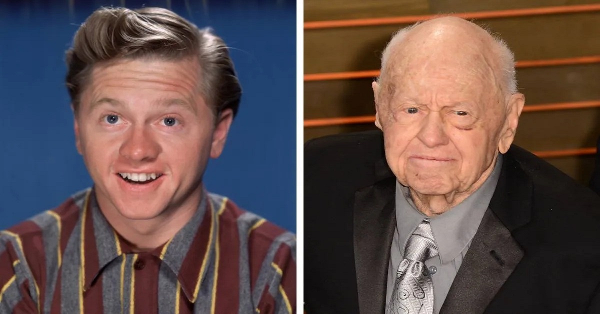 En la foto, Mickey Rooney