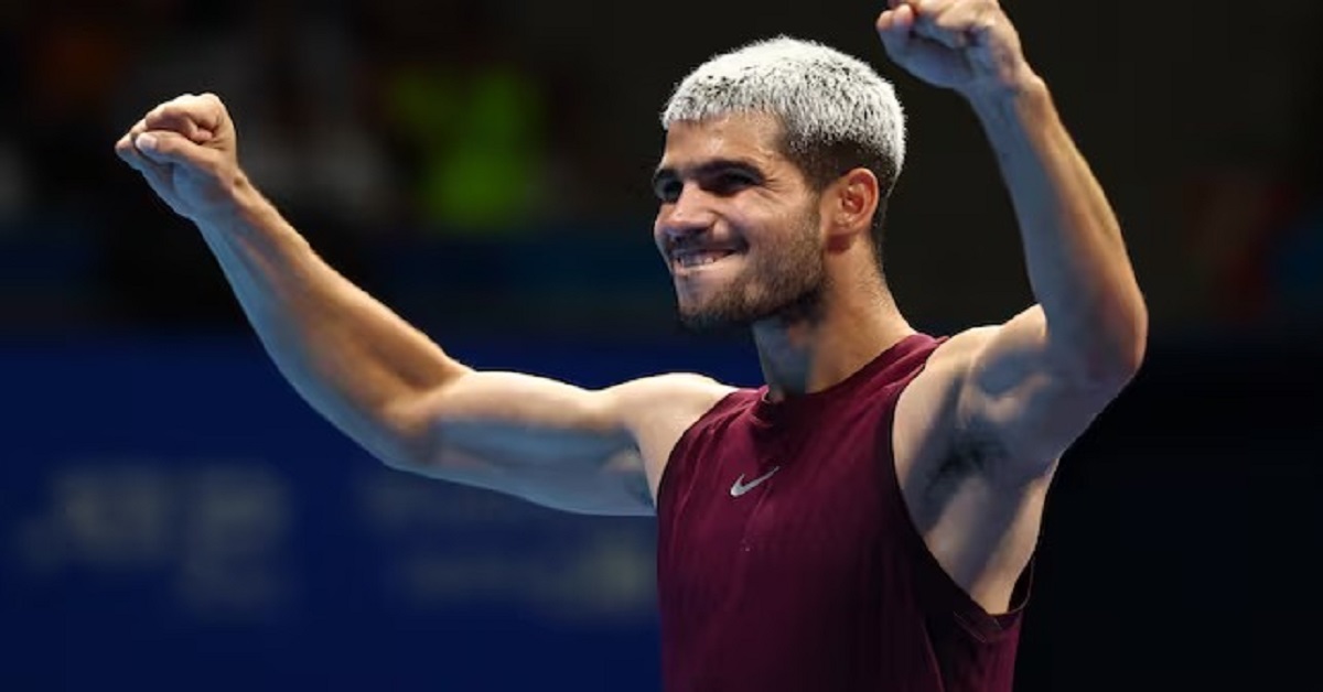 En la foto, Carlos Alcaraz