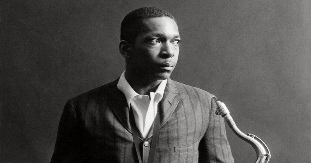 En la foto, John Coltrane