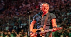 En la foto, Bruce Springsteen