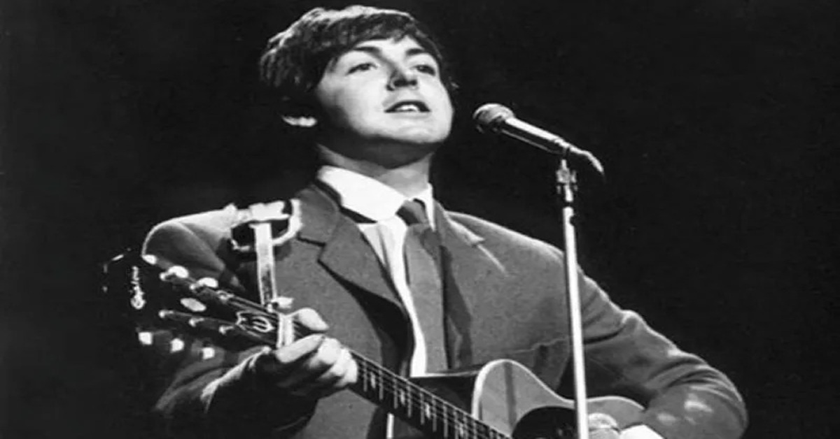 En la foto, Paul McCartney