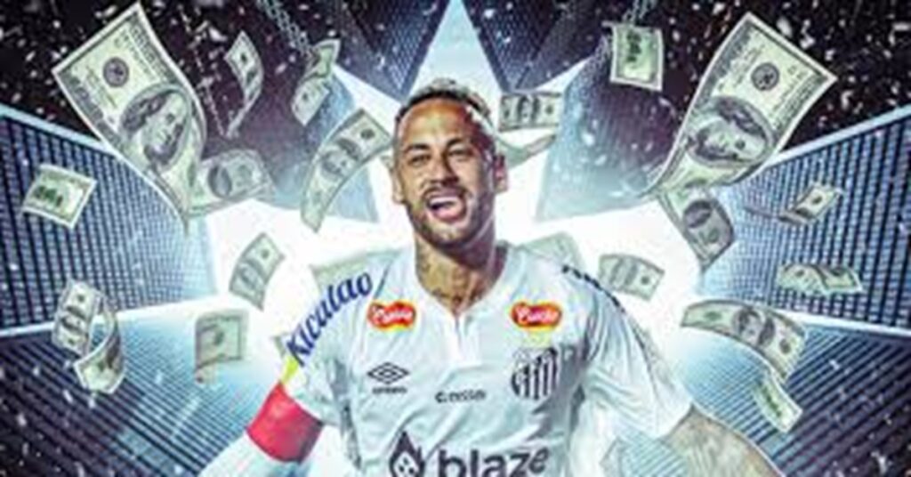 En la foto, un montaje con Neymar Jr.