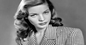 En la foto, Lauren Bacall