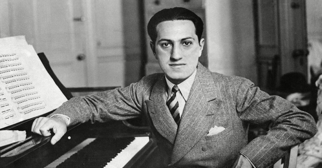 En la foto, George Gershwin