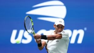 En la foto, el canadiense Félix Auger-Aliassime