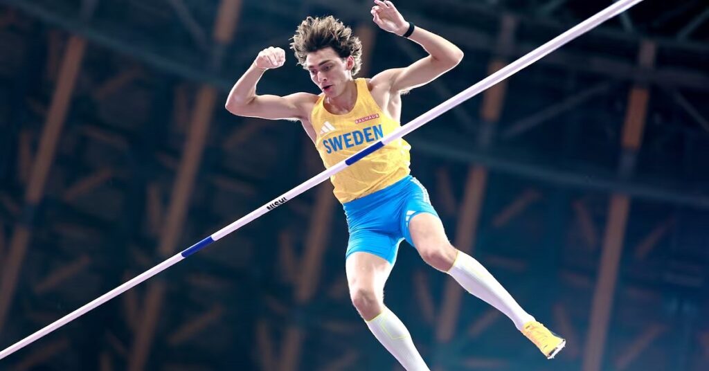 En la foto, Armand Duplantis