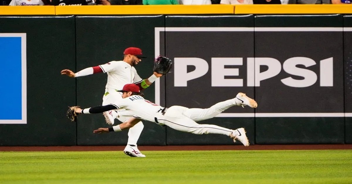 En la foto, momento de la lesión de Lourdes Gurriel Jr.